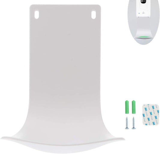 Drip Tray for Wall Mounted Soap Dispenser, Prevent Dripping and Spraying, Dispenser Stand, White