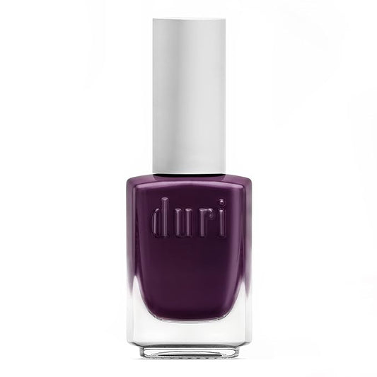 duri Nail Polish, 764 Sorry Not Sorry, Deep Purple, Full Coverage, Glossy Finish, Fast Drying, Lasting, 0.45 Fl Oz