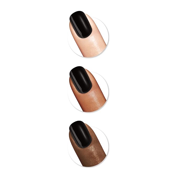 Sally Hansen Insta Dri x GLAAD Nail Polish - Raven Midnight, 0.31 fl oz