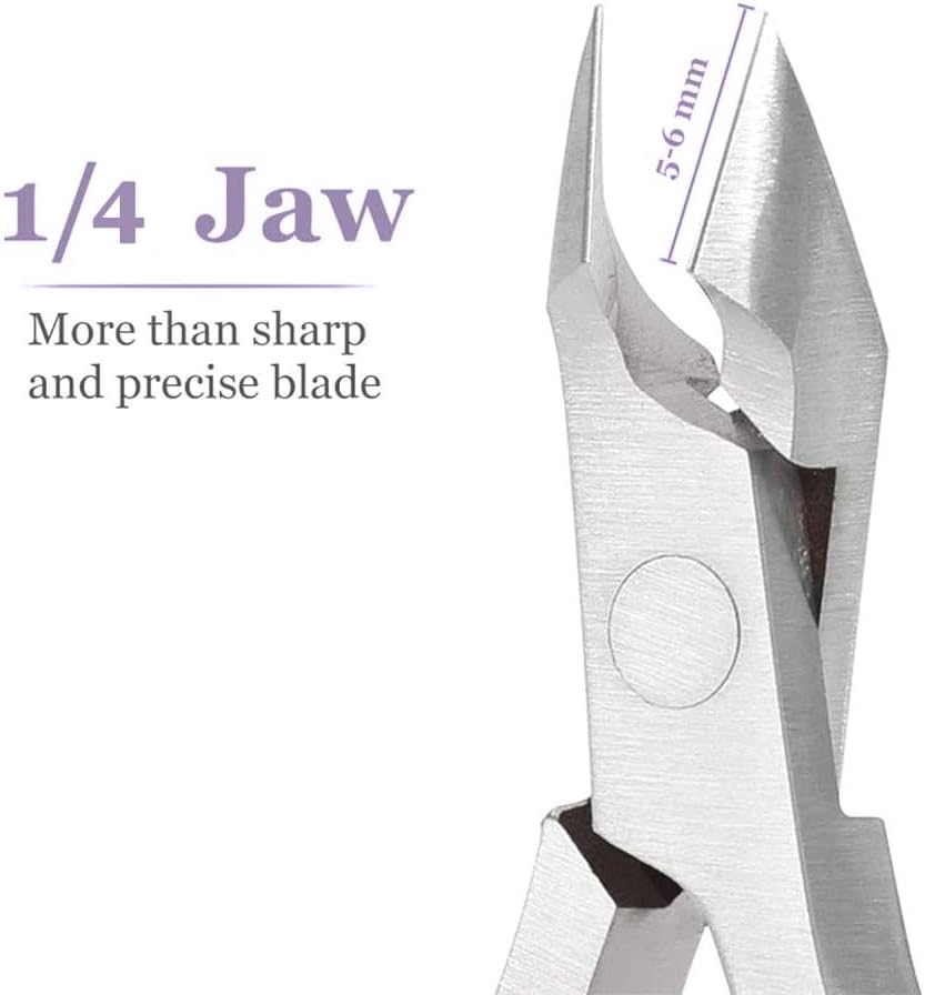 IVON Non-Slip Cuticle Trimmer, Professional Stainless Steel Cuticle Cutter