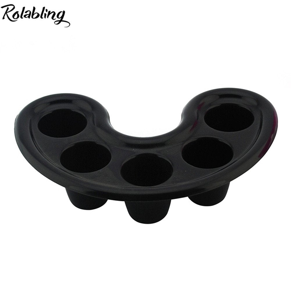 3pcs Pink/White/Black Manicure Bowl Nail Polish Remove Soaker Bowl Acrylic Nail Treatment Remover Finger Bowl (set-1)