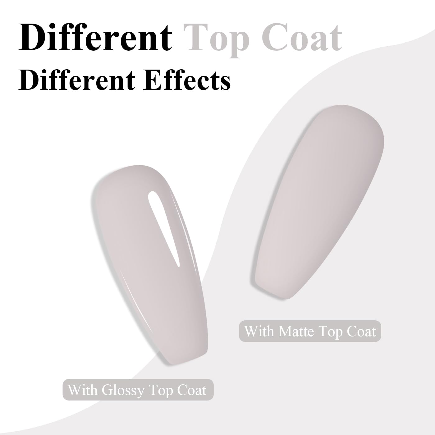 Imtiti Gray Gel Nail Polish, Cement Gray Gel Polish High Gloss Soak Off UV LED Autumn Winter Art Manicure Salon DIY Design 10ML