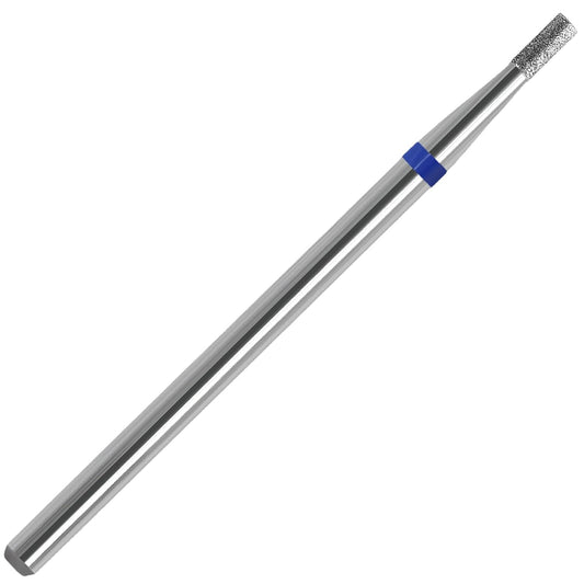 Mini Barrel Shape Cuticle Clean Nail Drill Bit, 3/32'' Professional Safety Carbide Diamond Under Nail Cleaner for Cuticle Dead Skin Nail Prepare, Nail Salon (Medium)