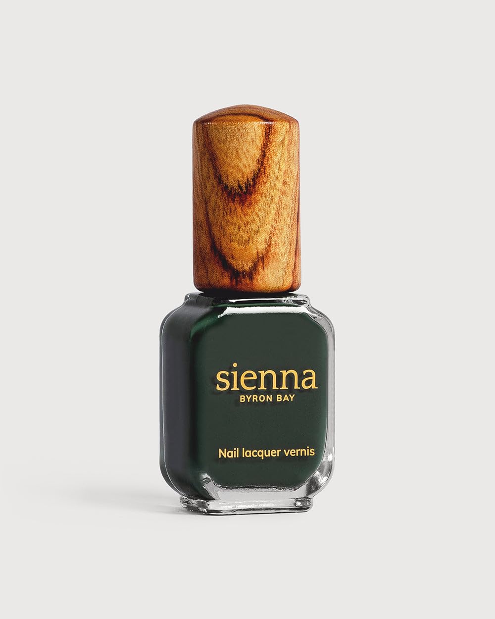 Sienna Byron Bay Olivia, Olive Green Nail Polish, Long-Lasting, Vegan & Cruelty-Free, 10ml – .34 fl oz.