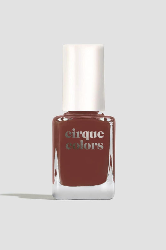 Cirque Colors Cocoa Jelly - Brown Jelly Nail Polish - 0.37 Fl Oz (11 mL) - Vegan & Cruelty-Free