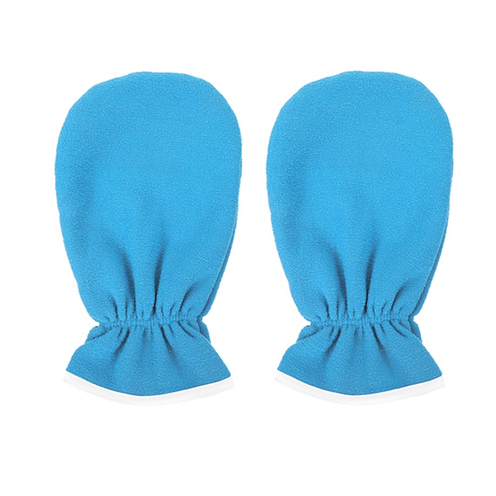 Healifty Exfoliating Gloves Dead Skin Cell Remover Moisturizing Spa Gloves for Hand Care Reusable Washable Gloves for Home and Professional Use
