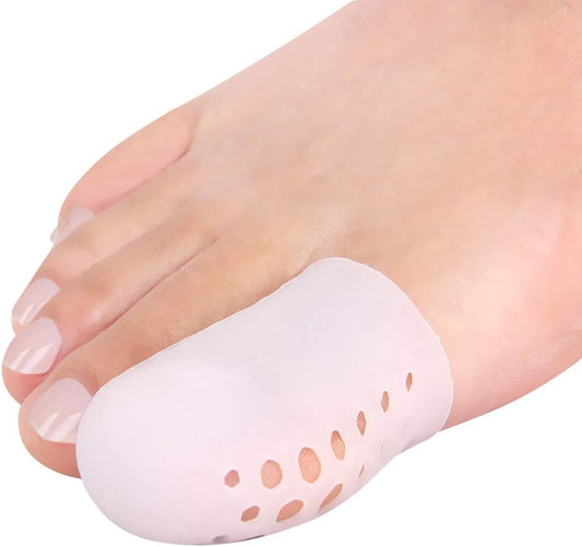 Big Toe Protectors, 10 Packs of Breathable Big Toe Caps, Silicone Toe Covers for Big Toe, Calluses, Blisters, Hammer Toe, Provide Pain Relief from Missing, Reduce Friction.