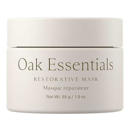 Oak Essentials Restorative Mask | Organic Honey Face Mask | Helps Hydrate, Calm & Nourish Dry, Irritation-Prone Skin, 1.9 Oz