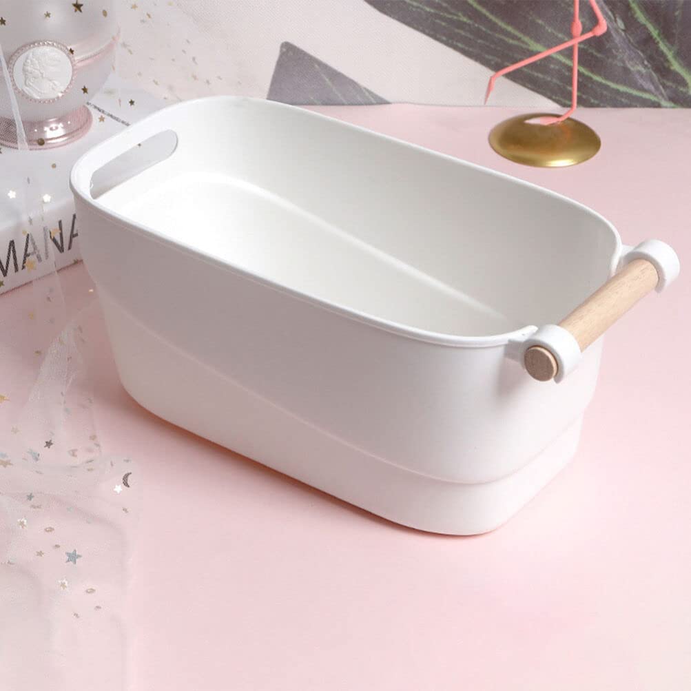 FRCOLOR Nail Soaking Bowl for Manicure Hand Soaking Bowl Nails Soak Container Plastic Hand Care Soak Bowl for Home DIY and Professional Nail Art Salon