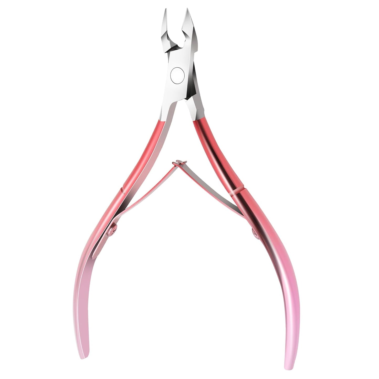 Professional Cuticle Trimmer Nail Cuticle Cutter Stainless Steel Cuticle Nippers with Sharp Blades of Cuticle Clippers Manicure Tools with Double Spring for Nail Care,Stocking Stuffers