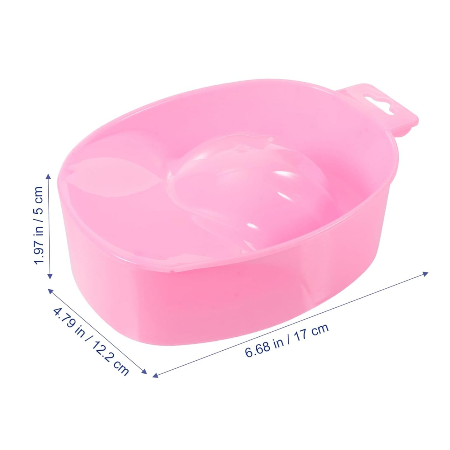 Soaking Bowl Nail Removal Manicure Care Rectangular Nail Art Bowl Professional Home Use