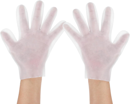 Silicone Gloves for Dry Hands Moisturizing Hand Gloves Overnight Touchscreen Compatible Soft Gel Spa Hydrating Gloves Reusable Hand Masks for Men and Women Repairing Dry Cracked Aging Hands