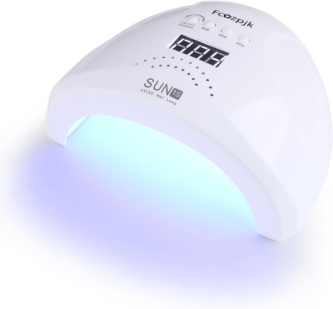 UV LED Nail Lamp, 48W Nail Dryer for Gel Polish with 30 Beads 4 Timers Smart Sensor Fast Curing Home Manicure Professional Salon Nails Art Tools Supplies