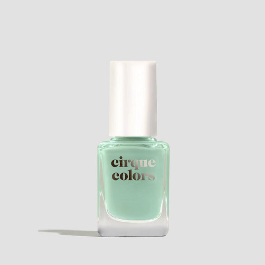 Cirque Colors Sheer Seafoam Green Jelly Nail Polish Jade Jelly - 0.37 Fl Oz (11 mL) - Vegan & Cruelty-Free