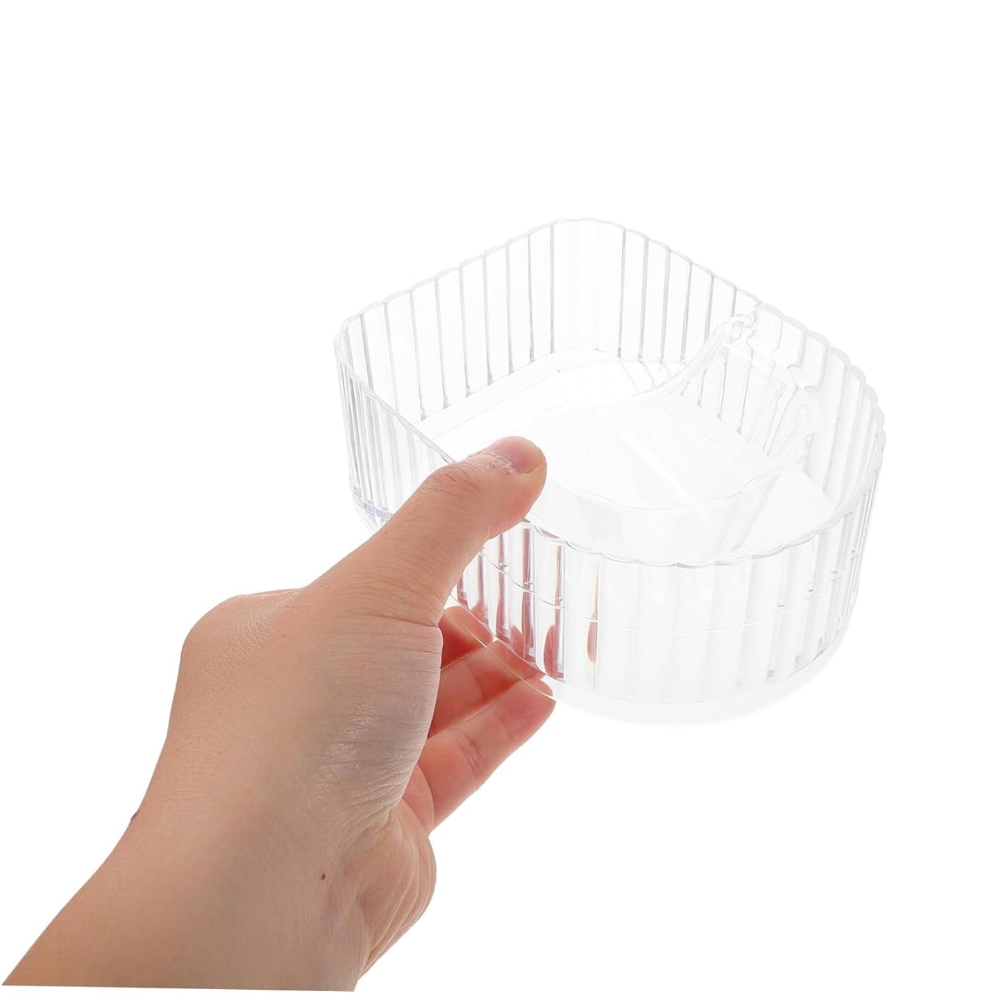 Nail Soaking Bowl for Manicure Ergonomic Design for Softening Dead Skin and Cleaning Nails