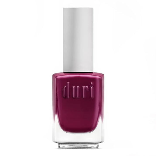 duri Nail Polish, 741 Serendipity, Attractive Maroon Red, Full Coverage, Shiny Finish, Quick Drying, Lasting, Easy to Apply, 0.45 Fl Oz