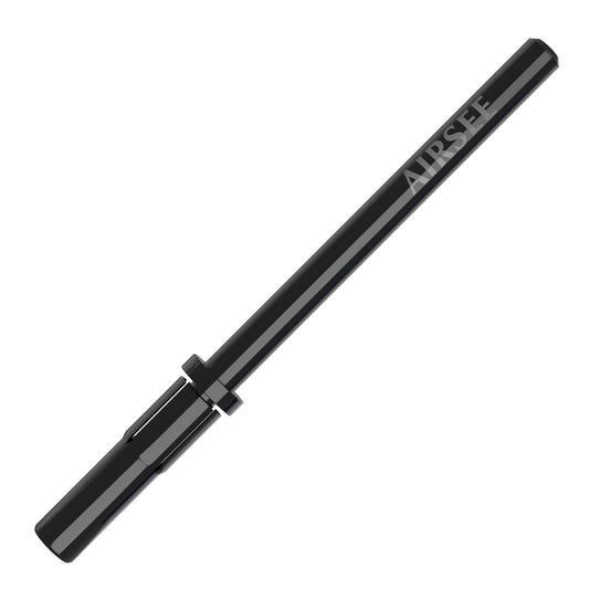 AIRSEE 3.1mm Small Nail Drill Mandrel Bits for Mini Efile Sanding Bands, Stainless Steel Professional Electric Head Clean Remove Cuticle Removing, Acrylic Manicure Sander Safety (Black)