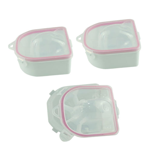 Nail Soaking Bowl Set Manicure Care Bowls Gel Remover Polish Soak Tray