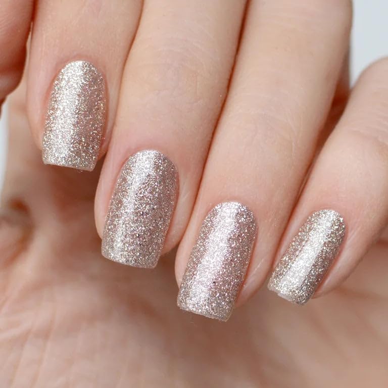 PINK MASK Gel Color Nail Polish Golden Jubilee - Col. Diamonds 15ml / o.5 oz - UV/LED Gel Polish, Non Wipe, Long Lasting, Soak Off Formula