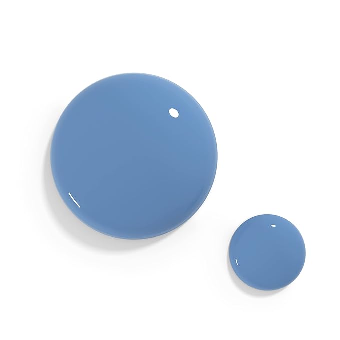 duri Nail Polish, 783 Freeze The Day, Muted Blue, Full Coverage, Glossy Finish, Quick Drying, 0.45 Fl Oz