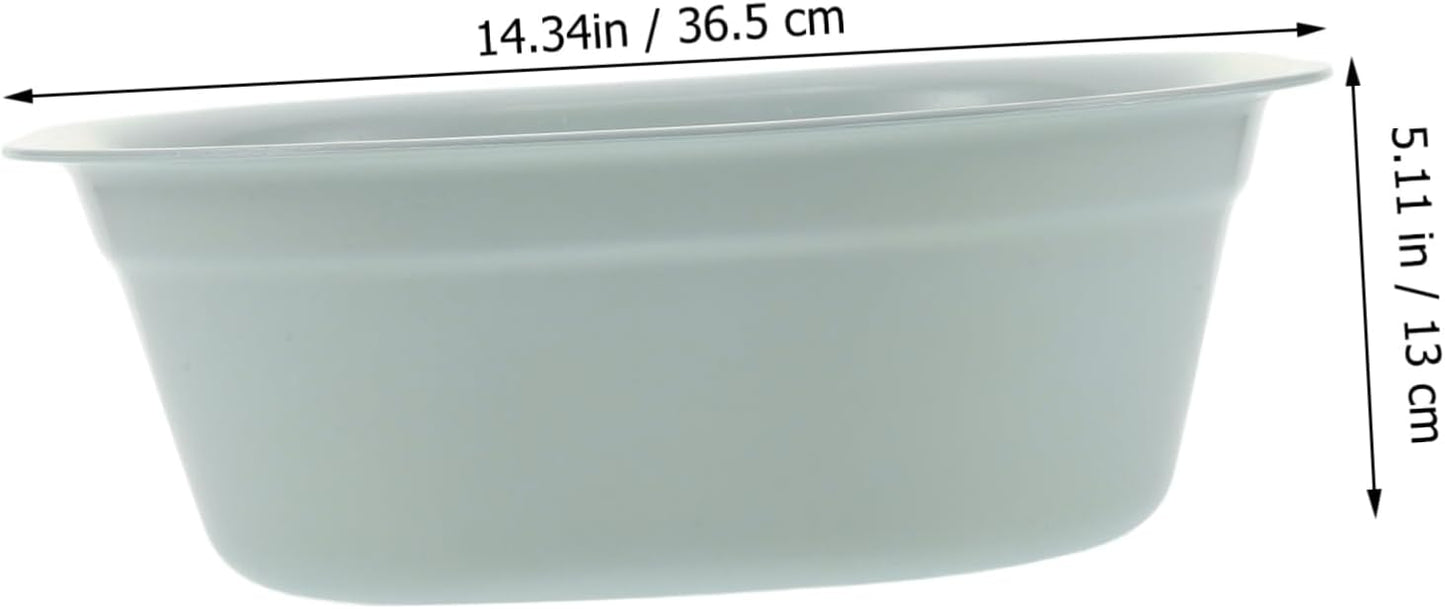 Large Foot Soaking Basin Multi-functional Plastic Wash Basin Nail Soaking Bowl