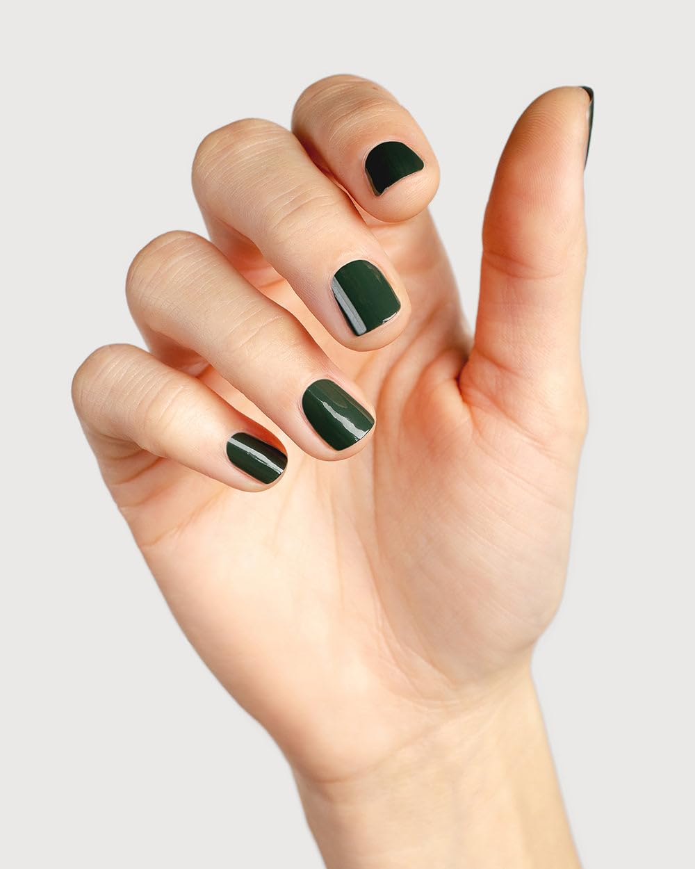Sienna Byron Bay Olivia, Olive Green Nail Polish, Long-Lasting, Vegan & Cruelty-Free, 10ml – .34 fl oz.