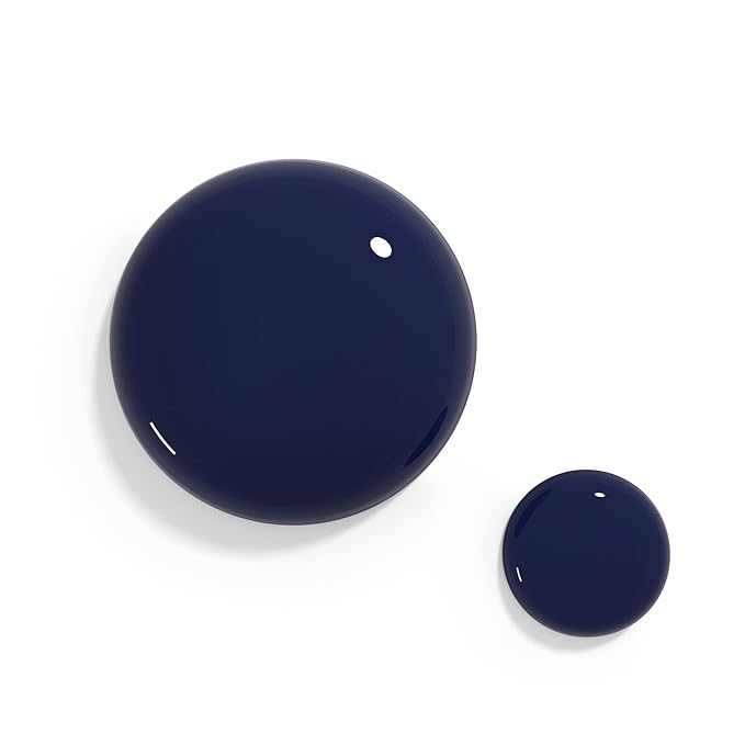duri Nail Polish, 571 Blueberry Daiquiry, Deep Blue, Full Coverage, Glossy Finish, 0.45 Fl Oz