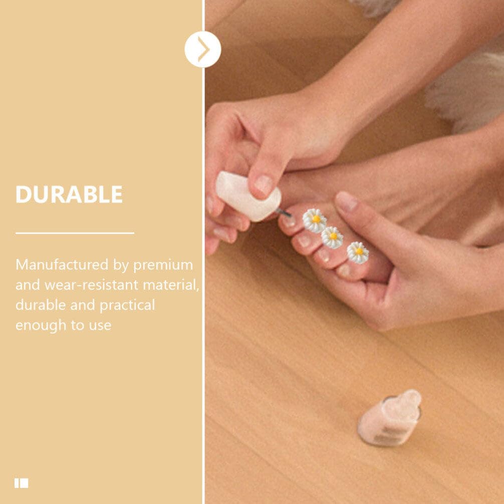 32Pcs Silicone Toe Separators Daisy Toe Separator Daisy Flower Toe Spacers Gel Rubber Toe Stretcher Pedicures for Women Nail Art Pedicure Manicure