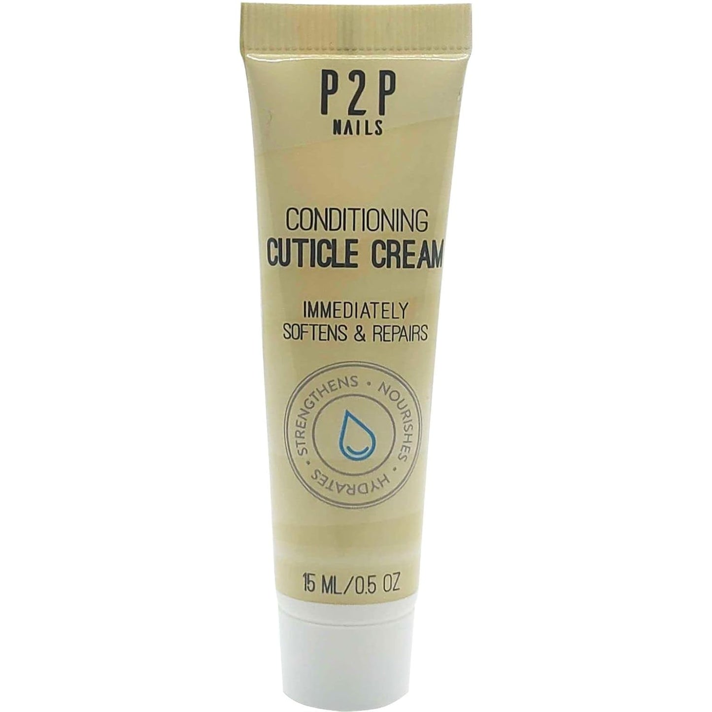 Nourishing Cuticle Cream for Dry Cuticles – Quick-Drying, Natural Oil-Infused Softener for Nail & Cuticle Health – Moisturizing, Gentle Formula for Healthy Nails & Perfect Manicures – 0.5oz