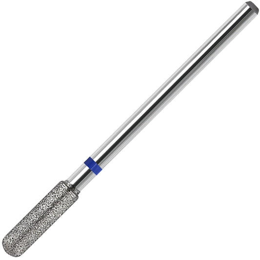 Cuticle Clean Nail Drill Bit, 3/32" Russian Diamond Nail File bits, Safety Carbide Under Nail Cleaner for Cuticle Dead Skin Nail Prepare, Nail Salon Manicure, (Barrel Shape-Medium)