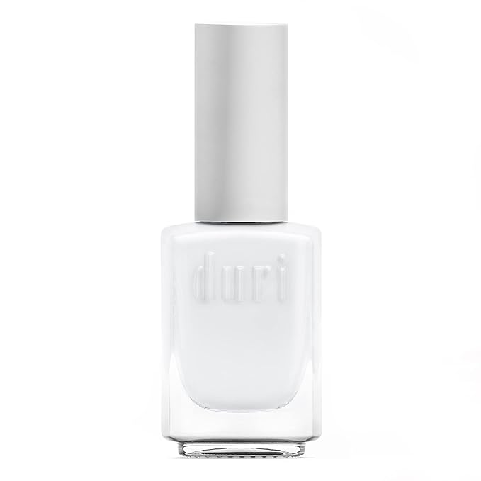 duri Nail Polish, GBD-105 Basic Beauty, French Manicure Classic 3 Piece Set, Tip, Base and Top Coat, Semi Sheer 309 Iced Roses, Quick Drying, Long Lasting, Easy at Home Application Cosmetics