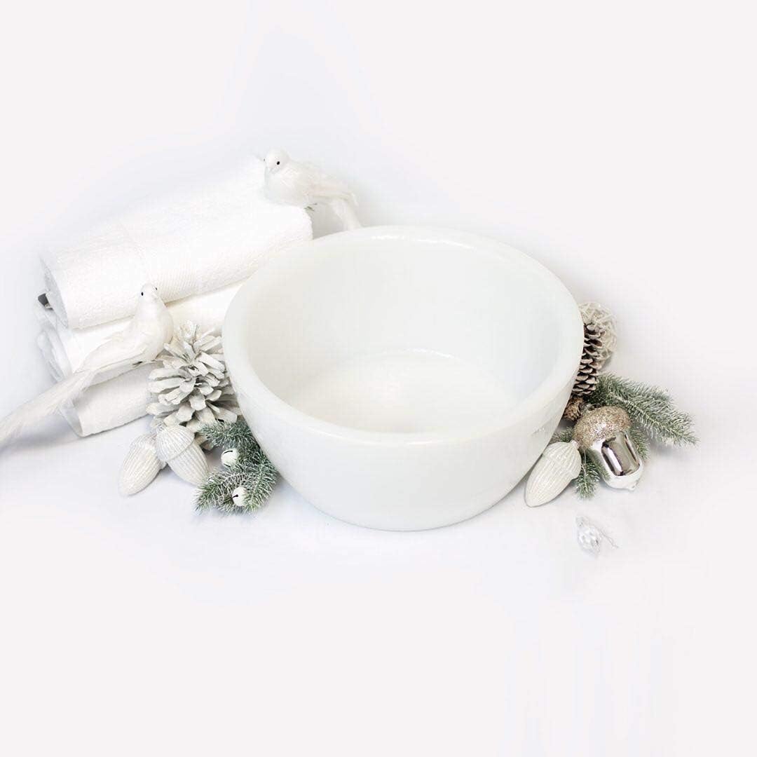 Noel Asmar Signature Pedicure Bowl - Eco friendly and Recyclable, Made from Resin - BPA and Toxin Free (Frost)