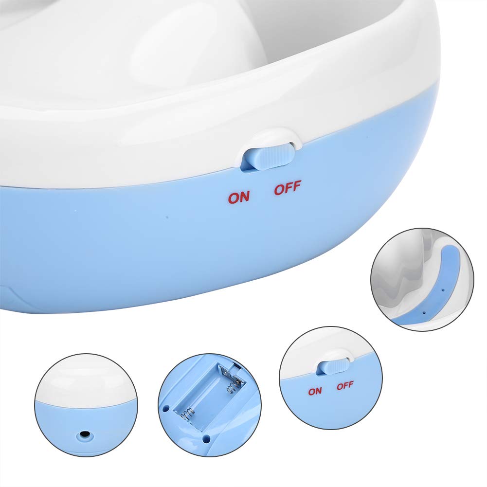 Electric Nail Soaking Bowl, Fast Nail Polish Remover Machine, Electric Nail Soak off Bowl Hand SPA Manicure Bowl for Nail Care Salon Home DIY Nail Art (US)
