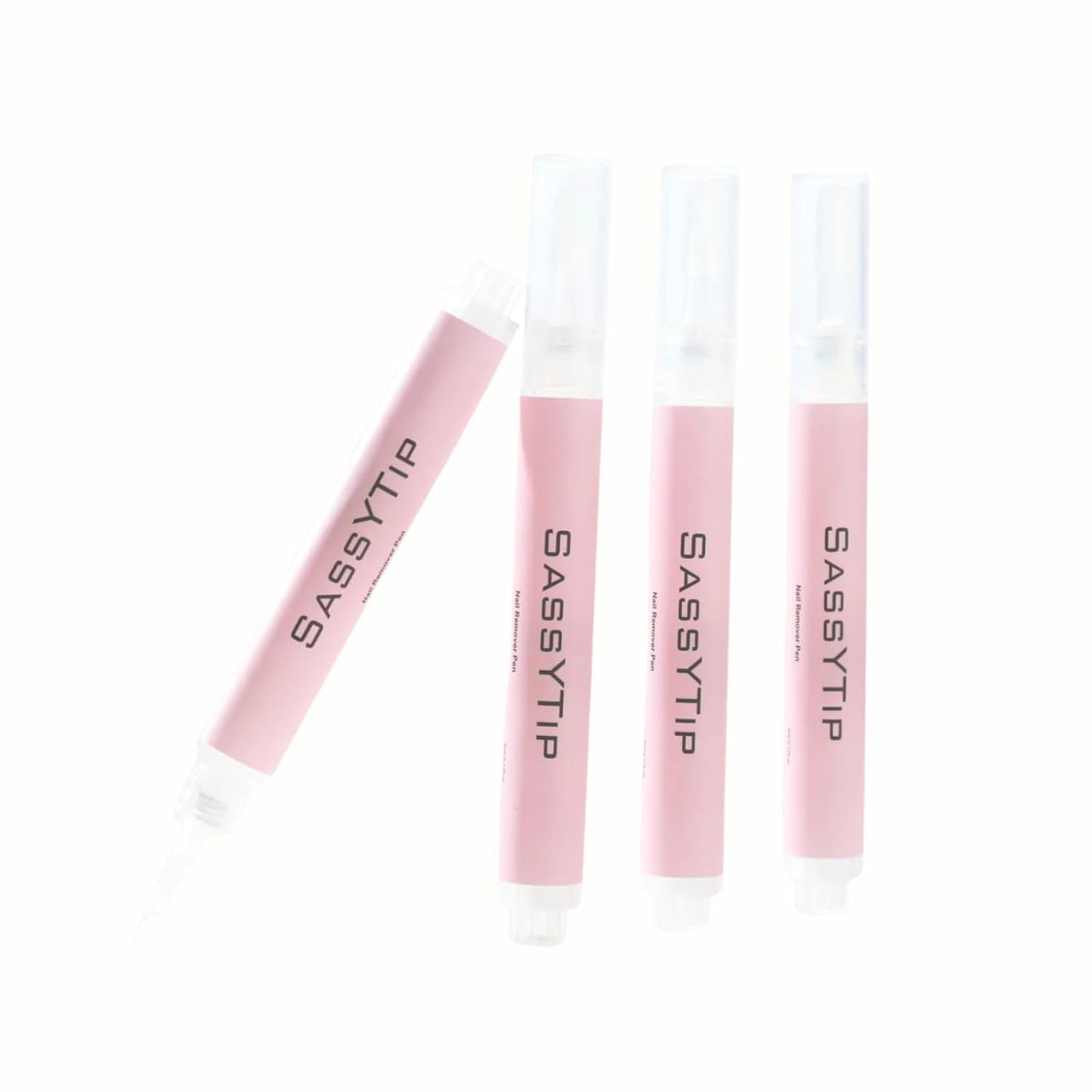 Nail Glue Remover Pen for Press On Nails, Portable Fast-Acting Jojoba Oil Formula, Acetone-Free, At-Home & Travel Care 2ml/0.11fl. oz. (4 Pcs Nail Glue Remover Pens)