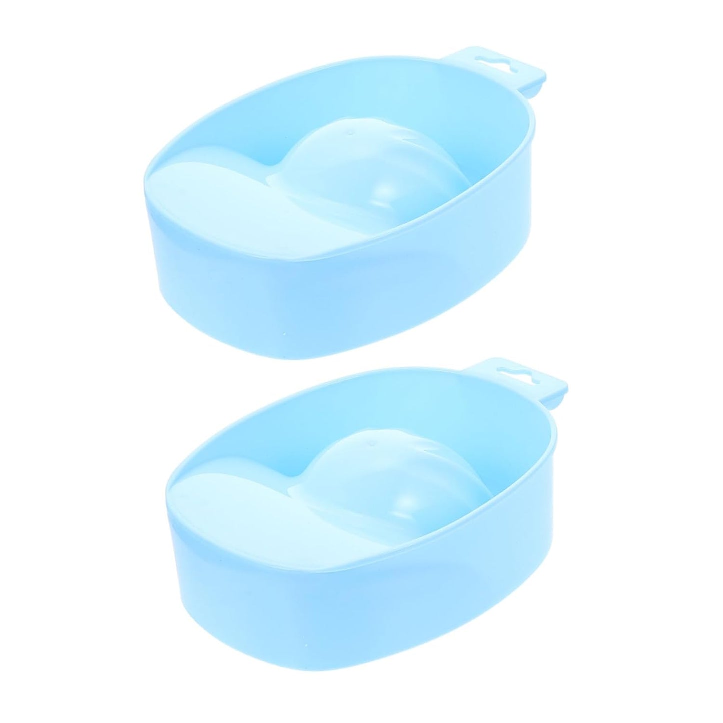 2pcs Nail Art Soak Bowls Manicure Tools for Nail Soaking and Polishing and Dead Skin Treatment