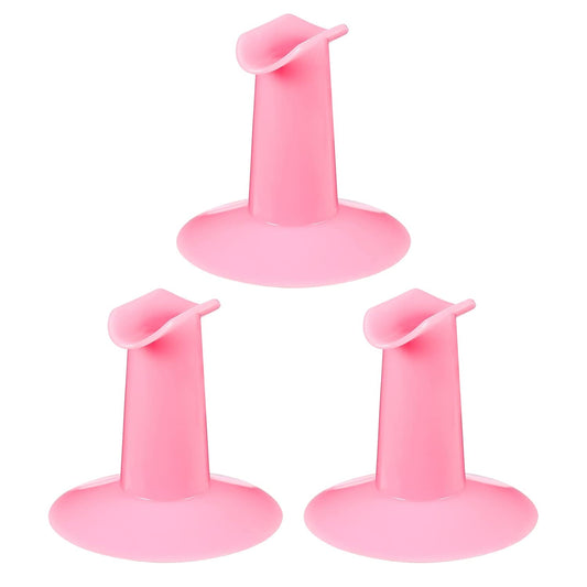 ARTIBETTER 3pcs Plastic Nail Art Finger Rest Stand Toe Separators for Painting Salon Diy Finger