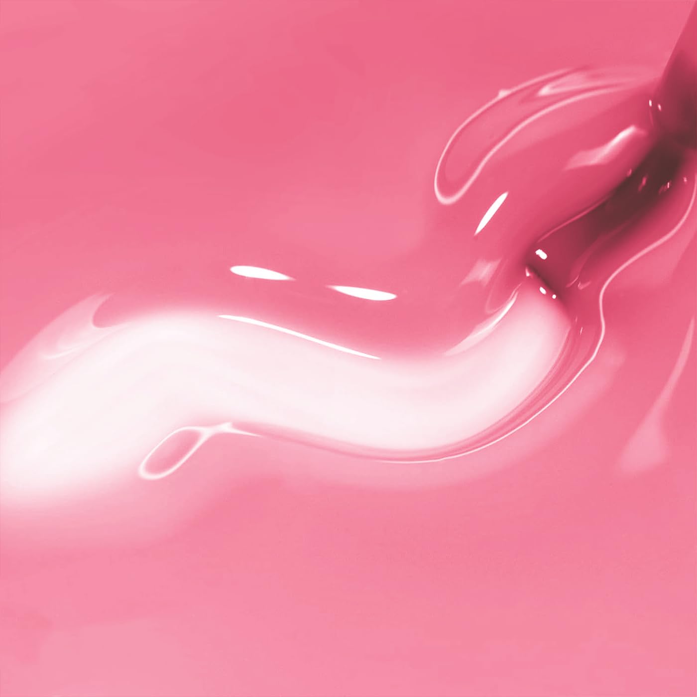 Imtiti Jelly Gel Nail Polish, Rose Pink Sheer Jelly Nail Gel Polish Soak Off UV LED Spring Summer Translucent Art Manicure Salon DIY Design 10ML
