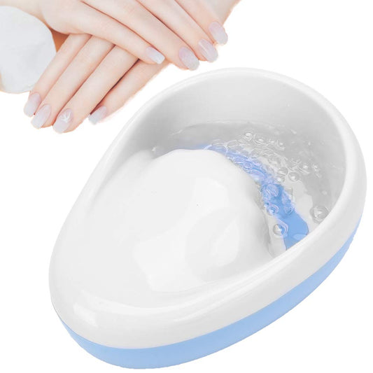 Electric Nail Soaking Bowl, Fast Nail Polish Remover Machine, Electric Nail Soak off Bowl Hand SPA Manicure Bowl for Nail Care Salon Home DIY Nail Art (US)