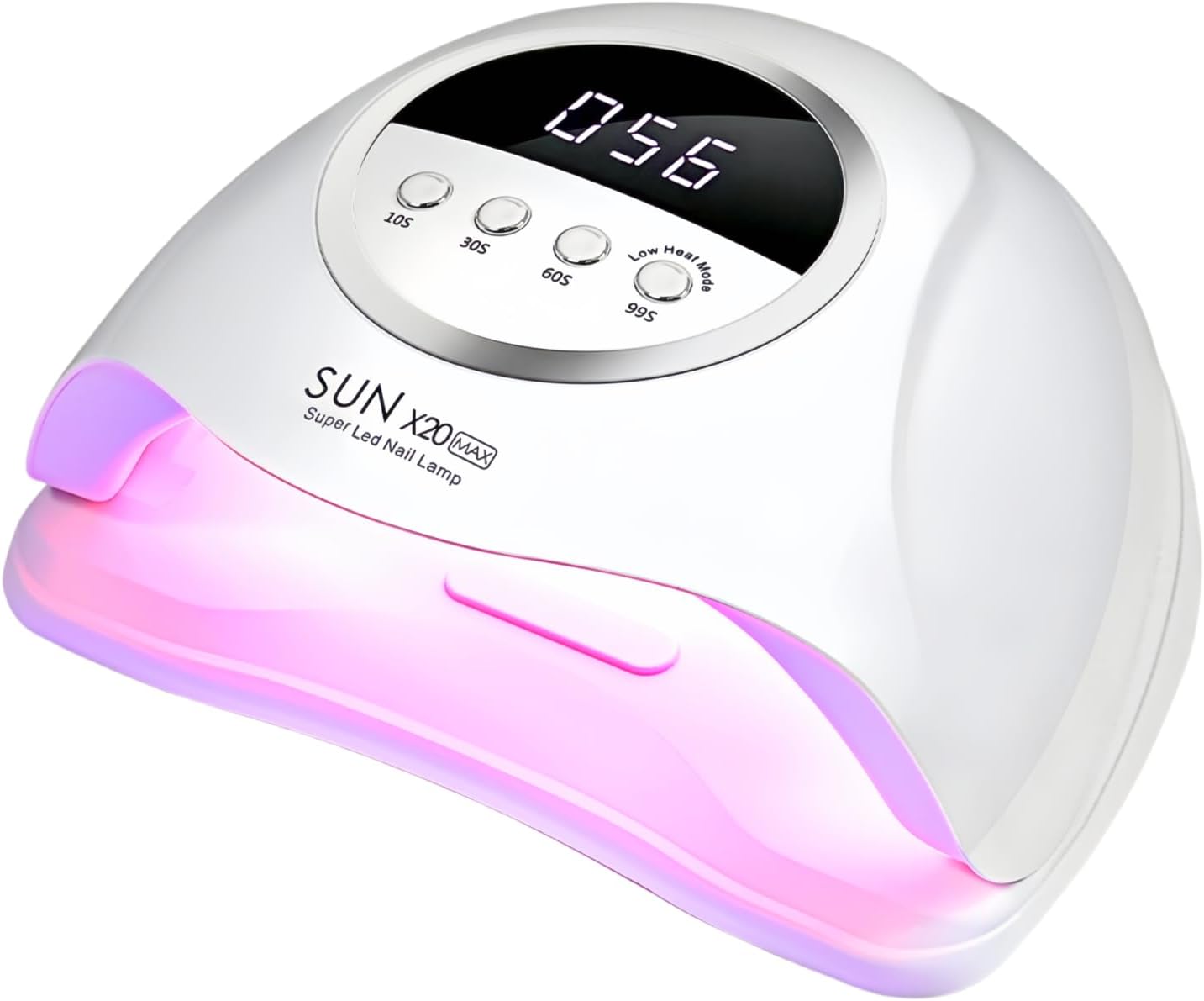 UV LED Nail Lamp with 72 Beads, 320W Nail Curing Lamps for Gel Polish with Automatic Sensor/4 Timer Setting,Led Nail Dryer, Professional Nail Art Drying Tools for Fingernail and Toenail