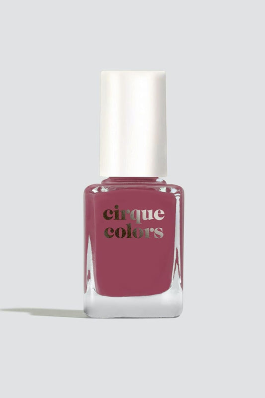 Cirque Colors Marsala Jelly - Red Jelly Nail Polish - 0.37 Fl Oz (11 mL) - Vegan & Cruelty-Free