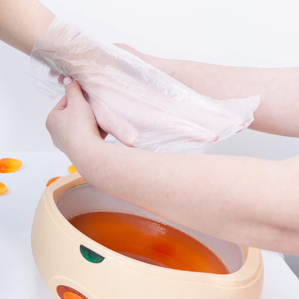 ForPro Professional Collection Cozies Hand and Foot Liners, Paraffin, Heated Mitts, Hand/Foot Treatments, 9” W x 16.5” L, 100-Count