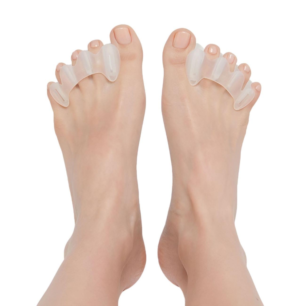 Correct Toes – Bunion Corrector, Toe Separator & Toe Spacers for Men and Women, Unisex, Plum, Small