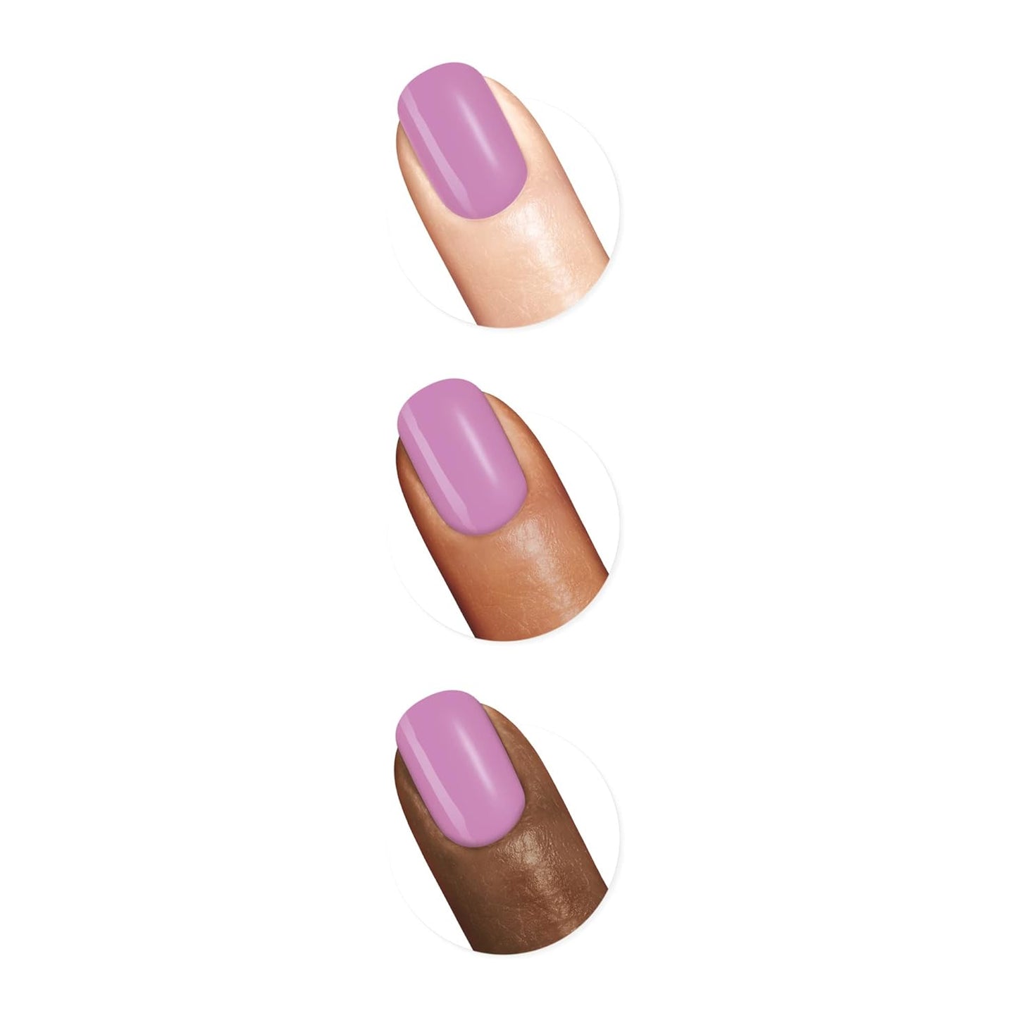 Sally Hansen Insta-Dri Nail Polish | Quick Dry, Long Lasting, Streak-Free Shine | Opaque, Shiny | 460 Traveling Light | Light Lavender Nail Color