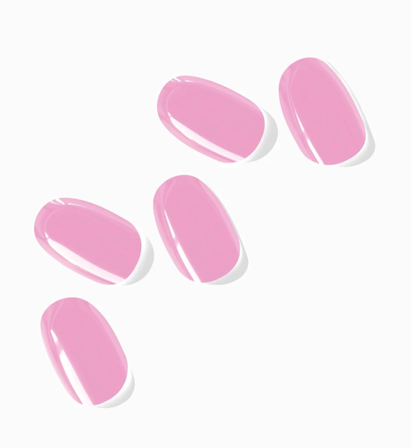 NOVA, Female Founded, Semi Cured Gel Nail Strips (Sweetheart) - The 10 Minute Manicure. Salon-Quality, Works with Any Lamp, Easy to Apply & Remove - Incl. File & Wooden Stick (Sweetheart)