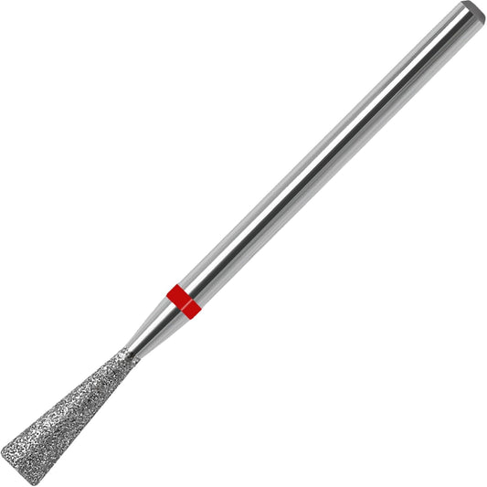 Cuticle Nail Drill Bit, 3/32'' Professional Safety Diamond Under Nail Cleaner for Cuticle Dead Skin Nail Prepare, Beginners Bits, Experienced Tech, Inverted Tapered (Fine)