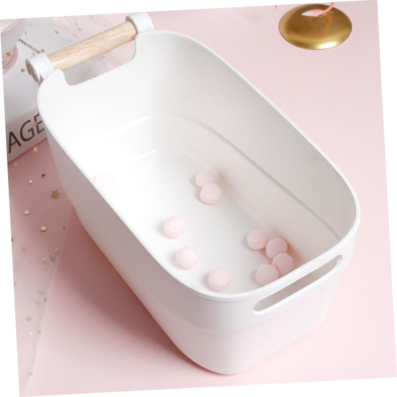 Soak for Manicure Hand Soak Bowl Japanese-style Nail Art Bowl Nail Salon Supply Non-breakable Pp Material