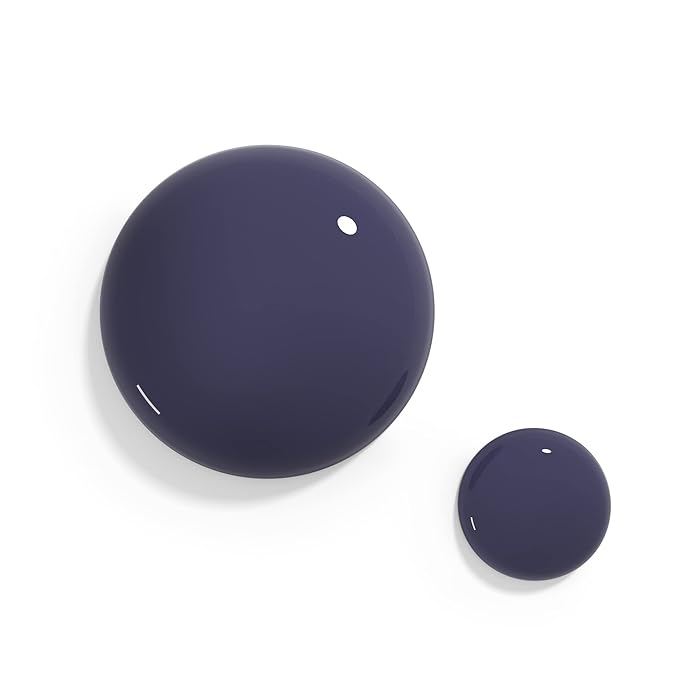 duri Nail Polish, 709 Lure Me Blue, Purple Blue, Full Coverage, Glossy Finish, Gorgeous Look, Easy to Apply, 0.45 Fl Oz
