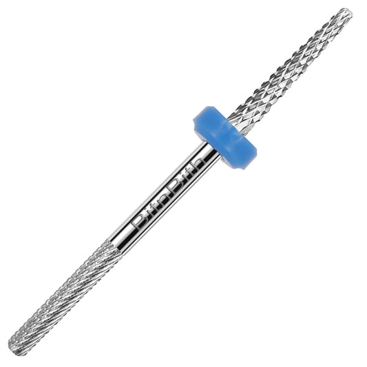Nail Drill Bit Double Heads Cuticle Nail Drill Bit 3/32" Professional Tungsten Carbide Nail Bit,Safety for Nail Prepare,Dead Skin Cleaner,Manicure Pedicure Nail Supplies Home Salon,Medium