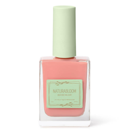 Breathable Premium Long Lasting Nail Polish (Burnt Coral) - Vegan & Toxin-Free