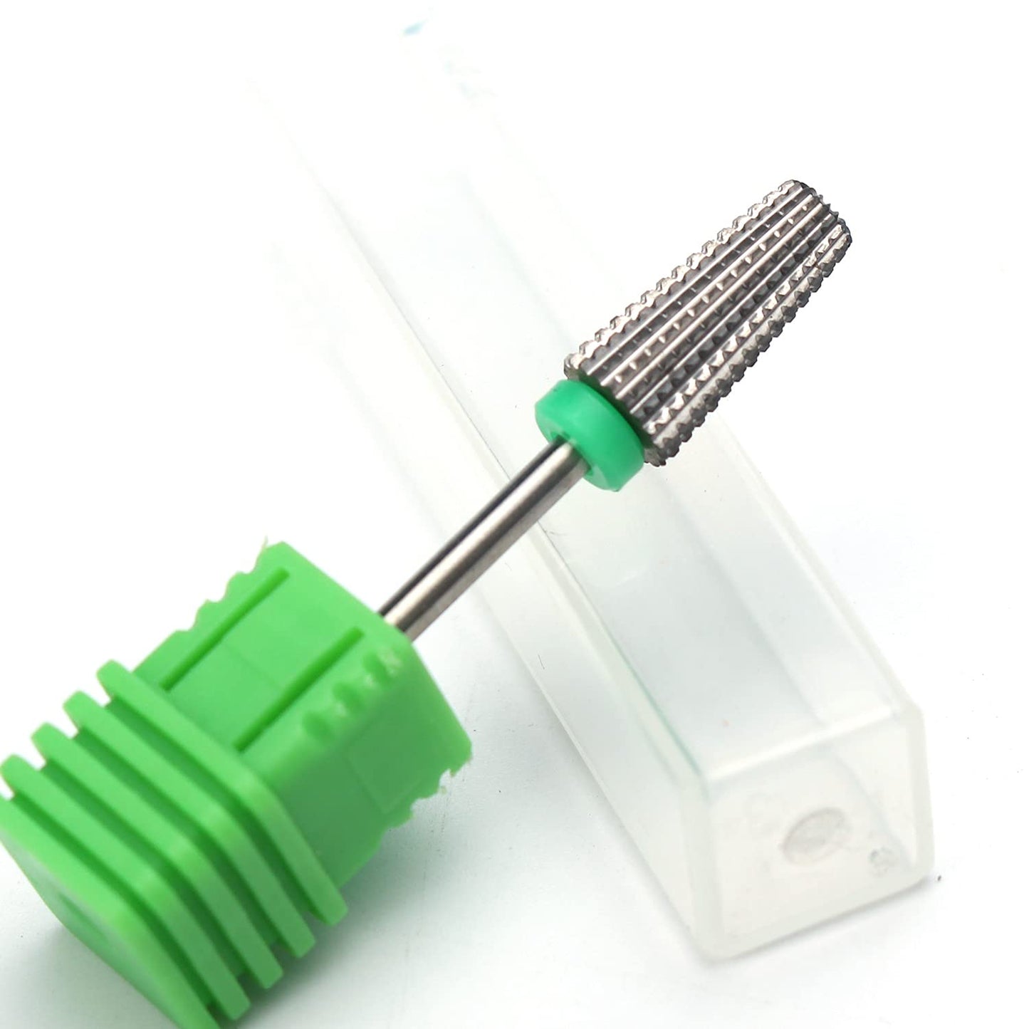 5 in 1 Nail Drill Bits Carbide Rotary Bit,3/32" Shank Nail Cutter,Left and Right Handed Acrylic or Hard Gel Remover (C)
